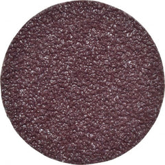 Standard Abrasives - 2" Disc Diam, 36 Grit, Aluminum Oxide Quick Change Disc - Type S Attaching System, Coated, Brown, Very Coarse Grade, 20,000 RPM - Exact Tooling