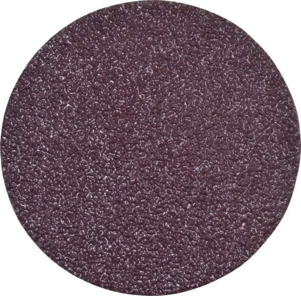 Standard Abrasives - 3" Disc Diam, 36 Grit, Aluminum Oxide Quick Change Disc - Type S Attaching System, Coated, Brown, Very Coarse Grade, 18,000 RPM - Exact Tooling