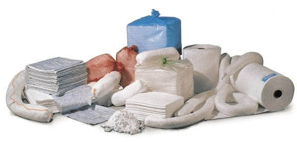 Brady SPC Sorbents - 70 Gal Capacity per Package, Oil Only Roll - 144' Long x 19" Wide, Polypropylene - Exact Tooling