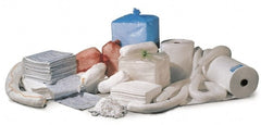 Brady SPC Sorbents - 70 Gal Capacity per Package, Oil Only Roll - 144' Long x 19" Wide, Polypropylene - Exact Tooling