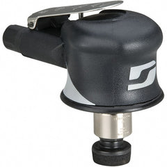 Dynabrade - 6 CFM Air Consumption, Palm Air Orbital Sander - Round Pad, - Exact Tooling