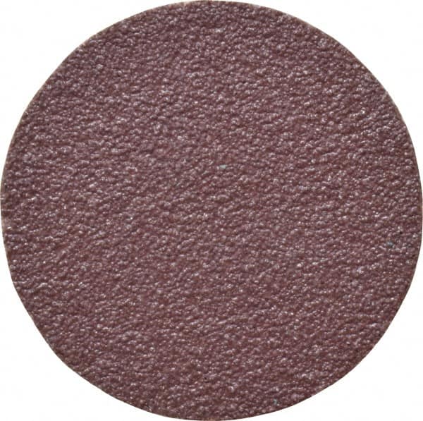 Standard Abrasives - 2" Disc Diam, 60 Grit, Aluminum Oxide Quick Change Disc - Type S Attaching System, Coated, Brown, Medium Grade, 20,000 RPM - Exact Tooling