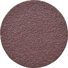 Standard Abrasives - 2" Disc Diam, 60 Grit, Aluminum Oxide Quick Change Disc - Type S Attaching System, Coated, Brown, Medium Grade, 20,000 RPM - Exact Tooling