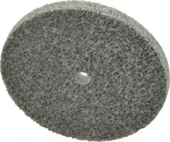 Standard Abrasives - 3" Diam, 1/4" Face Width, 1/4" Center Hole, Coarse Grade, Aluminum Oxide Deburring Wheel - Exact Tooling