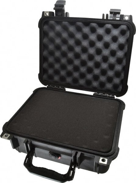 Pelican Products, Inc. - 11-5/8" Wide x 6" High, Clamshell Hard Case - Black, Structural Resin - Exact Tooling