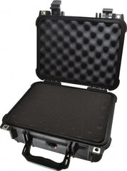Pelican Products, Inc. - 11-5/8" Wide x 6" High, Clamshell Hard Case - Black, Structural Resin - Exact Tooling