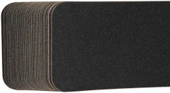 NMC - Black Solid Color Anti-Slip Vinyl Cleat - 6" Wide x 2' Long x 0.02" Thick, General Traffic - Exact Tooling