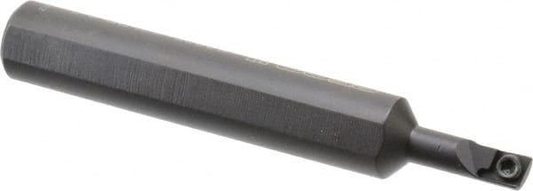 Seco - 0.183" Min Bore Diam, 2-1/2" OAL, 3/8" Shank Diam, SCLD Indexable Boring Bar - 0.52" Max Bore Depth, CD.. 1.2 Insert, Screw Holding Method - Exact Tooling