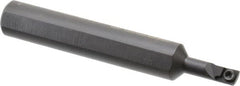 Seco - 0.183" Min Bore Diam, 2-1/2" OAL, 3/8" Shank Diam, SCLD Indexable Boring Bar - 0.52" Max Bore Depth, CD.. 1.2 Insert, Screw Holding Method - Exact Tooling