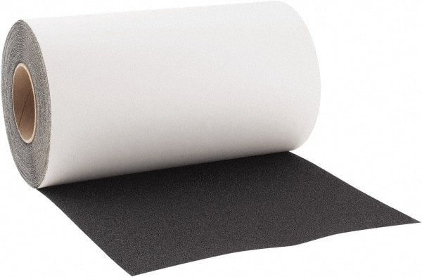 NMC - Black Solid Color Anti-Slip Vinyl Tape - 12" Wide x 60' Long x 0.05" Thick, Heavy/High Traffic - Exact Tooling