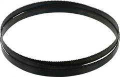 Disston - 10 TPI, 5' 8" Long x 1/2" Wide x 0.025" Thick, Welded Band Saw Blade - Carbon Steel, Toothed Edge, Raker Tooth Set, Flexible Back, Contour Cutting - Exact Tooling