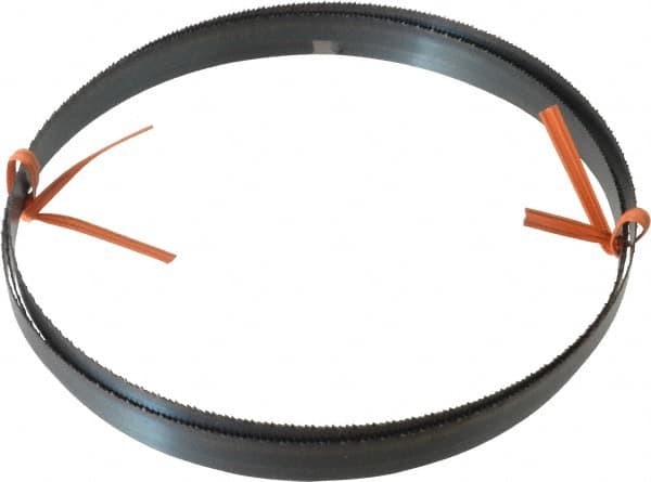 Disston - 14 TPI, 6' 8" Long x 1/2" Wide x 0.025" Thick, Welded Band Saw Blade - Carbon Steel, Toothed Edge, Raker Tooth Set, Flexible Back, Contour Cutting - Exact Tooling
