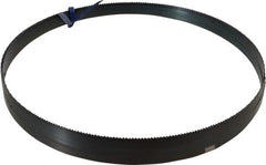 Disston - 10 TPI, 7' 9" Long x 1/2" Wide x 0.025" Thick, Welded Band Saw Blade - Carbon Steel, Toothed Edge, Raker Tooth Set, Flexible Back, Contour Cutting - Exact Tooling