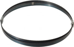 Disston - 14 TPI, 7' 9" Long x 1/2" Wide x 0.025" Thick, Welded Band Saw Blade - Carbon Steel, Toothed Edge, Raker Tooth Set, Flexible Back, Contour Cutting - Exact Tooling