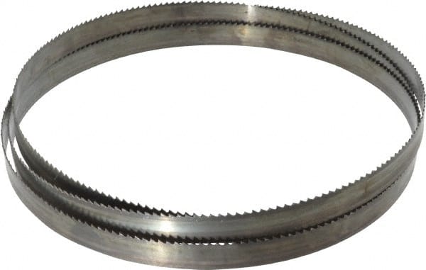 Disston - 6 TPI, 7' 9" Long x 3/4" Wide x 0.032" Thick, Welded Band Saw Blade - Carbon Steel, Toothed Edge, Raker Tooth Set, Flexible Back, Contour Cutting - Exact Tooling