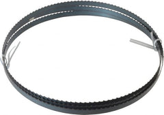 Disston - 4 TPI, 7' 9-1/2" Long x 1/2" Wide x 0.025" Thick, Welded Band Saw Blade - Carbon Steel, Toothed Edge, Raker Tooth Set, Flexible Back, Contour Cutting - Exact Tooling