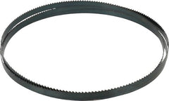 Disston - 6 TPI, 7' 9-1/2" Long x 1/2" Wide x 0.025" Thick, Welded Band Saw Blade - Carbon Steel, Toothed Edge, Raker Tooth Set, Flexible Back, Contour Cutting - Exact Tooling