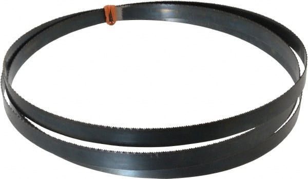 Disston - 14 TPI, 9' Long x 3/4" Wide x 0.032" Thick, Welded Band Saw Blade - Carbon Steel, Toothed Edge, Raker Tooth Set, Flexible Back, Contour Cutting - Exact Tooling