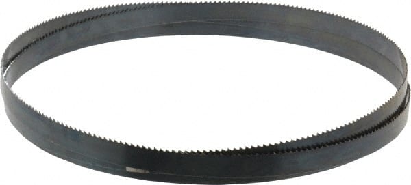 Disston - 6 TPI, 10' Long x 3/4" Wide x 0.032" Thick, Welded Band Saw Blade - Carbon Steel, Toothed Edge, Raker Tooth Set, Flexible Back, Contour Cutting - Exact Tooling