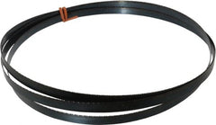 Disston - 10 TPI, 12' 6" Long x 3/4" Wide x 0.032" Thick, Welded Band Saw Blade - Carbon Steel, Toothed Edge, Raker Tooth Set, Flexible Back, Contour Cutting - Exact Tooling