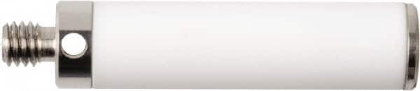 Renishaw - M4 Female and Male Connection, 0.2913 Inch Stem Diameter, Ceramic, CMM Stylus Extension - 1.1811 Inch Overall Length, For Use with M4 Threaded Stylus Range - Exact Tooling