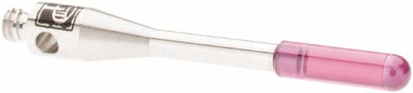 Renishaw - 0.08 Inch Ball Diameter, Stainless Steel Stem, M2 Thread, Ruby Point Sphere Tip CMM Stylus - 0.29 Inch Working Length, 0.07 Inch Stem Diameter, 20 mm Overall Length - Exact Tooling