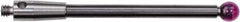 Renishaw - 0.1181 Inch Ball Diameter, Carbide Stem, M2 Thread, Ruby Point Ball Tip CMM Stylus - 1-1/16 Inch Working Length, 0.0787 Inch Stem Diameter, 1.1811 Inch Overall Length - Exact Tooling