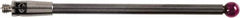 Renishaw - 0.1181 Inch Ball Diameter, Carbide Stem, M2 Thread, Ruby Point Ball Tip CMM Stylus - 1.4567 Inch Working Length, 0.0787 Inch Stem Diameter, 1.5748 Inch Overall Length - Exact Tooling