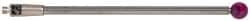 Renishaw - 0.1575 Inch Ball Diameter, Carbide Stem, M2 Thread, Ruby Point Ball Tip CMM Stylus - 1.9685 Inch Working Length, 0.0787 Inch Stem Diameter, 1.9685 Inch Overall Length - Exact Tooling