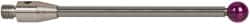 Renishaw - 0.1575 Inch Ball Diameter, Carbide Stem, M3 Thread, Ruby Point Ball Tip CMM Stylus - 1.4173 Inch Working Length, 0.0787 Inch Stem Diameter, 1.5748 Inch Overall Length - Exact Tooling