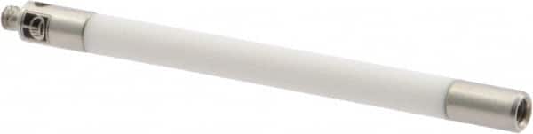 Renishaw - M2 Female and Male Connection, 0.1181 Inch Stem Diameter, Ceramic, CMM Stylus Extension - 1.5748 Inch Overall Length, For Use with M2 Threaded Stylus Range - Exact Tooling