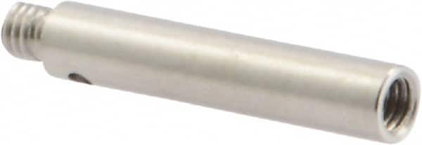 Renishaw - M3 Female and Male Connection, 0.1575 Inch Stem Diameter, Stainless Steel, CMM Stylus Extension - 0.7874 Inch Overall Length, For Use with M3 Threaded Stylus Range - Exact Tooling