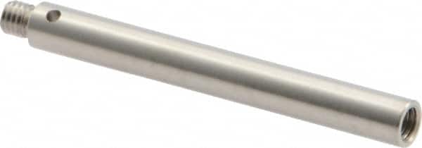 Renishaw - M3 Female and Male Connection, 0.1575 Inch Stem Diameter, Stainless Steel, CMM Stylus Extension - 1.378 Inch Overall Length, For Use with M3 Threaded Stylus Range - Exact Tooling