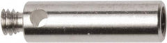Renishaw - M2 Female and Male Connection, 0.1181 Inch Stem Diameter, Stainless Steel, CMM Stylus Extension - 0.3937 Inch Overall Length, For Use with M2 Threaded Stylus Range - Exact Tooling