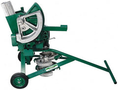 Greenlee - Mechanical Conduit Bender - 1-1/2" Rigid Capacity, Bends EMT, Rigid, IMC, Aluminum - Exact Tooling