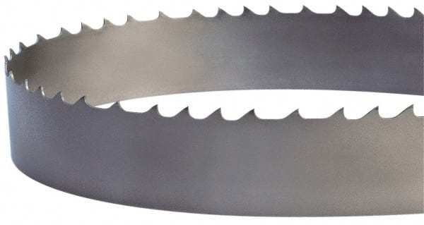 Lenox - 3 to 4 TPI, 12' 6" Long x 1-1/4" Wide x 0.042" Thick, Welded Band Saw Blade - Bi-Metal, Toothed Edge, Flexible Back - Exact Tooling