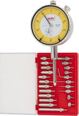 Value Collection - 23 Piece, 4-48 Inch Thread, Steel, 1 Inch Dial Indicator and Point Kit - Use With AGD Indicators - Exact Tooling