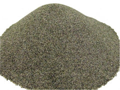 Made in USA - Medium Grade Angular Aluminum Oxide - 60 Grit, 9 Max Hardness, 50 Lb Box - Exact Tooling