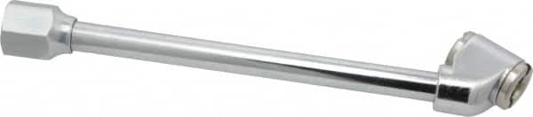 Acme - Closed Check Brass Air Chuck Extension - Dual Foot Chuck, 1/4 FPT - Exact Tooling