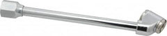 Acme - Closed Check Brass Air Chuck Extension - Dual Foot Chuck, 1/4 FPT - Exact Tooling