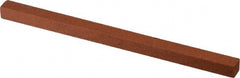 Norton - 4" Long x 1/4" Wide x 1/4" Thick, Aluminum Oxide Sharpening Stone - Square - Exact Tooling