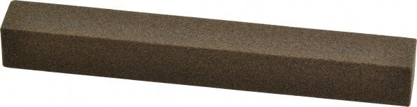 Norton - 4" Long x 1/2" Wide x 1/2" Thick, Aluminum Oxide Sharpening Stone - Square - Exact Tooling