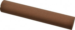 Norton - 6" Long x 1" Diam x 1" Thick, Aluminum Oxide Sharpening Stone - Round, Medium Grade - Exact Tooling