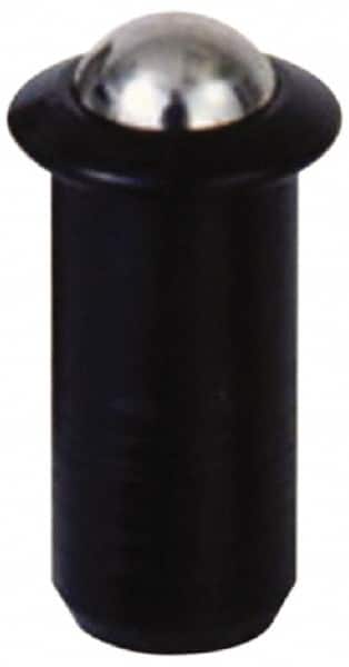 TE-CO - Press-Fit Ball Plungers Body Diameter (Decimal Inch): 0.5000 Body Length (Decimal Inch): 1.2180 - Exact Tooling