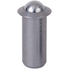 TE-CO - Press-Fit Ball Plungers Body Diameter (Decimal Inch): 0.5000 Body Length (Decimal Inch): 1.2180 - Exact Tooling