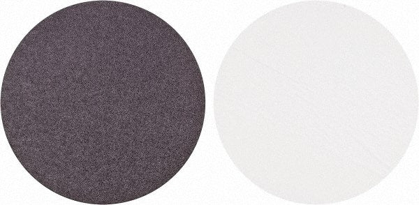 Norton - 16" Diam, 40 Grit Aluminum Oxide Adhesive PSA Disc - Very Coarse, Brown, X Weighted Cloth Backing, Flexible - Exact Tooling