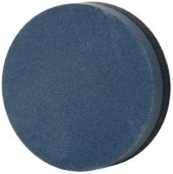 Norton - 4" Long x 1" Diam x 1" Thick, Silicon Carbide Sharpening Stone - Round, Coarse, Fine Grade - Exact Tooling