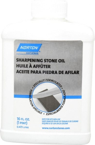 Norton - Sharpening Stone Oil Container Size Range: 16 oz. - 31.9 oz. Food Grade: NonFoodGrade - Exact Tooling