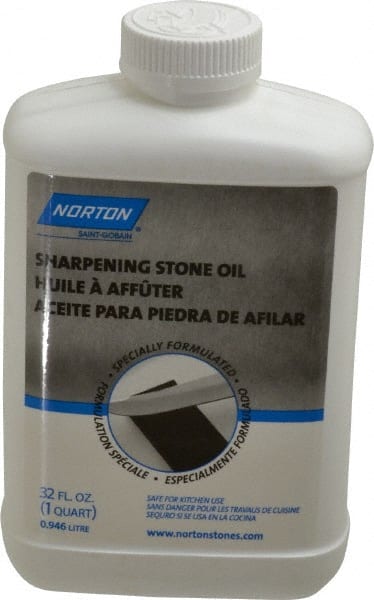 Norton - Sharpening Stone Oil Container Size Range: 32 oz. - 127.9 oz. Food Grade: NonFoodGrade - Exact Tooling