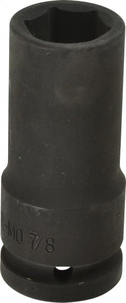 Blackhawk by Proto - 3/4" Drive 7/8" Deep Impact Socket - 6 Points, 3-1/4" OAL - Exact Tooling